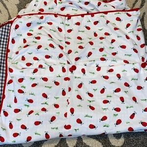 Kelly’s Kids twin duvet cover and matching pillow shams